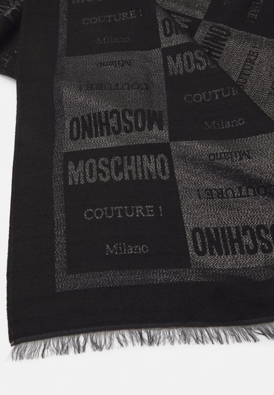 MOSCHINO SCARF - Scarf - black/white