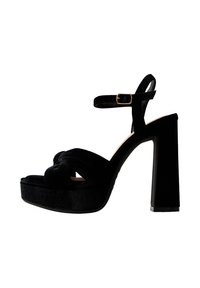 Sandalen met hoge hak - black