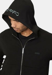 Calvin Klein Felpa con zip - nero