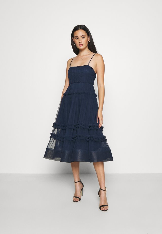SHAY MIDI DRESS - Cocktail dress / Party dress - navy