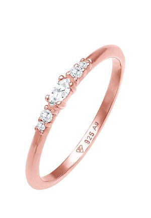 Elli ENGAGEMENT CLASSIC - Anillo - rose gold-coloured