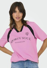 ONLY ONLNADINE  - T-shirts print - fuchsia pink