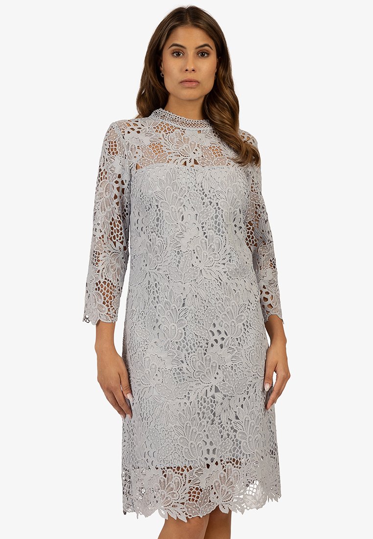 Apart Glamour Cocktailjurk blauwgrijs Apart Glamour Cocktailjurk blauwgrijs