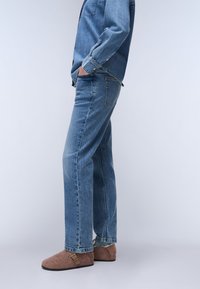 Napapijri CIMONDE - Vaqueros rectos - light-blue denim