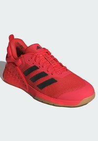 adidas Performance DROPSET 3 UNISEX - Træningssko - bright red   core black   core black