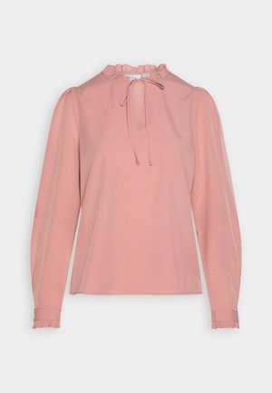 VILA, VILOUIS TIE - Bluse - old rose