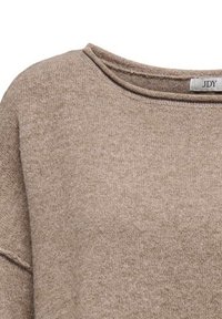 JDY JDYRUE LIFE L/S BOAT NECK PULL  NOOS - Pullover - taupe