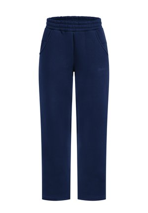 Smilodox, LOOSE FIT WIDE LEG KNIT JOGGER FINY - Jogginghose - dunkelblau