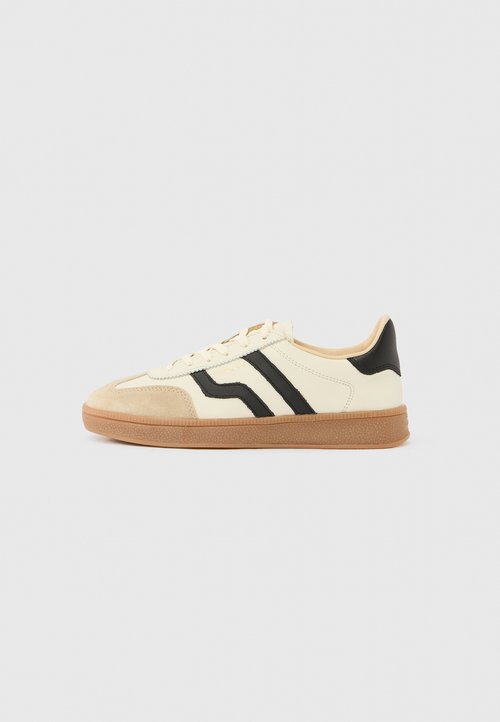 GANT CUZIMA - Sneakers low - beige/white/black