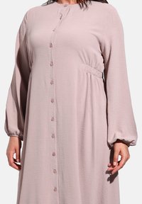 Modanisa TYPE PATTERN  PLAIN - Maxi dress - milky brown