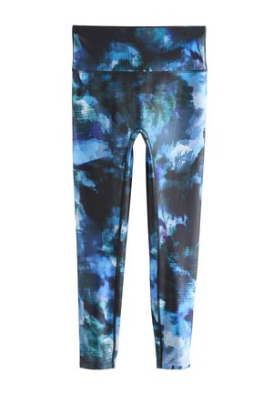 POWER ACTIVE - Leggings - Pantaloni - blue paint print