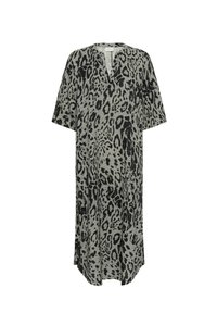 KAMILIA KAFTAN - Nappali ruha - moonstruck   black animal