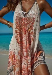 Lipsy REGULAR FIT  - Dodatek za na plažo - cream and orange