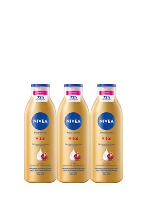 3ER SET BODY LOTION VITAL 3 X 250 ML - Moisturiser - transparent