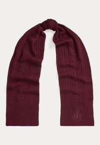 Lauren Ralph Lauren CBL SCRF WTH DRCT MB - Sciarpa - pinot noir