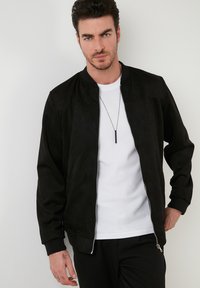 Buratti REGULAR FIT - Bombertakki - black