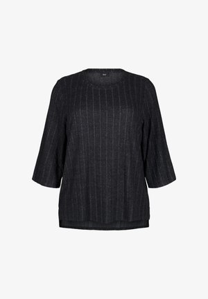 Zizzi Blouse - black melange