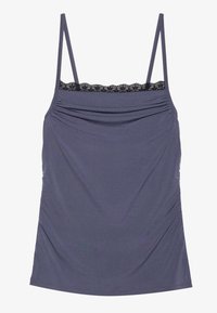 Top - blue/black