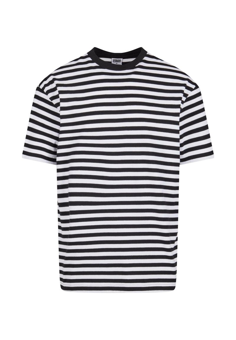 Urban Classics Damen Bandeau Top - Gestreiftes Slim Fit Top Mit Pads