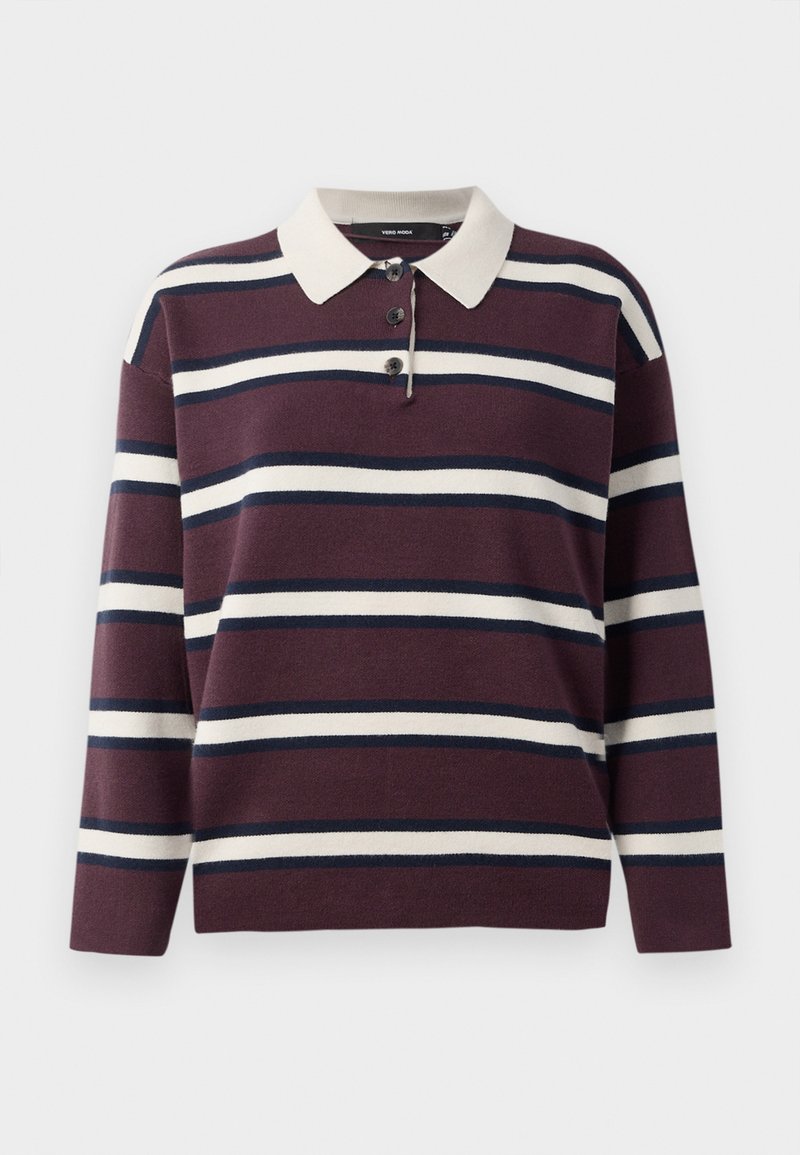 Vero Moda Trui bordeauxrood Vero Moda Trui bordeauxrood