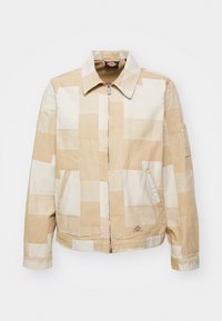 JACQUARD EISENHOWER - Chaqueta fina - desert sand