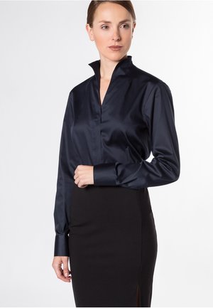 COMFORT FIT - Button-down blouse - dark blue