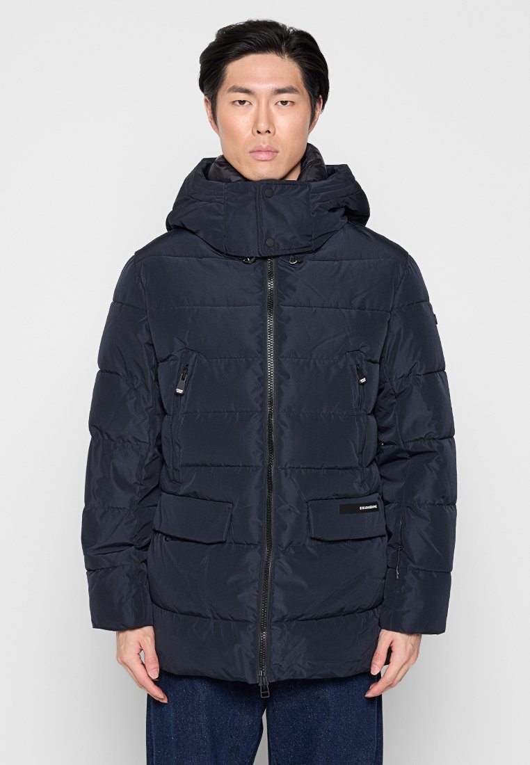 khujo Wintermantel blauw