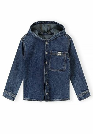 MINOTI, HOODED JEAN LONG SLEEVE - SHIRT - Denim jacket - deep blue
