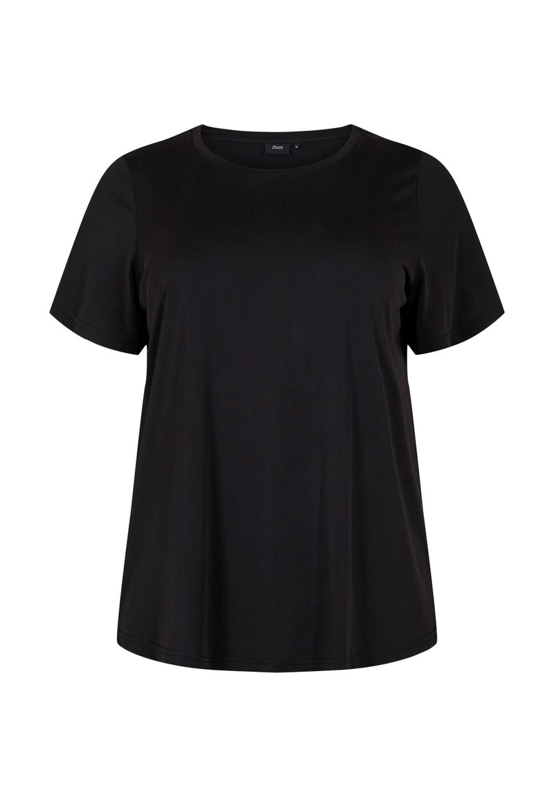 Zizzi T-shirt basic zwart