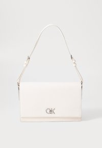 ELONGATED SHOULDER BAG - Borsa a mano - sea salt