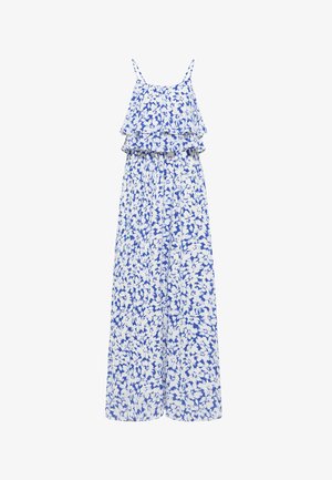 faina, Maxi-jurk - blau weiss
