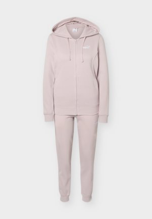 Puma, HOODED SUIT FULL ZIP - Trainingspak - misty pink