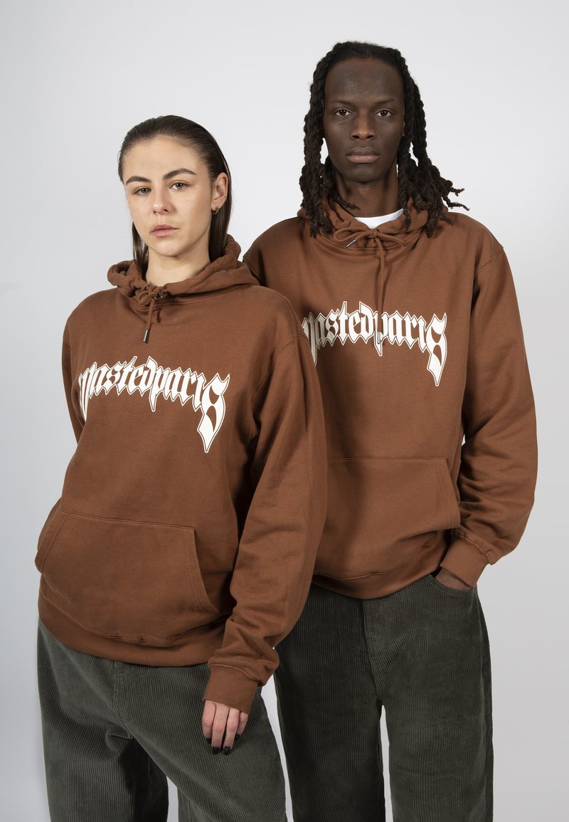 Wasted Paris - HOODIE PITCHER UNISEX - Felpa - ice brown, Ingrandire