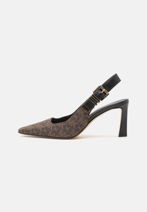 DARRINGTON SLING - Zapatos altos - brown/black