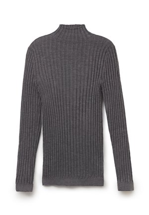 Maglione - mottled dark grey