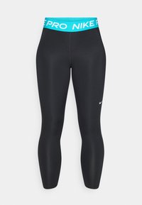 PRO - Leggings - black/dusty cactus/white