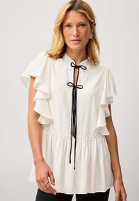 Ellos Collection Bluse - creme schwarz