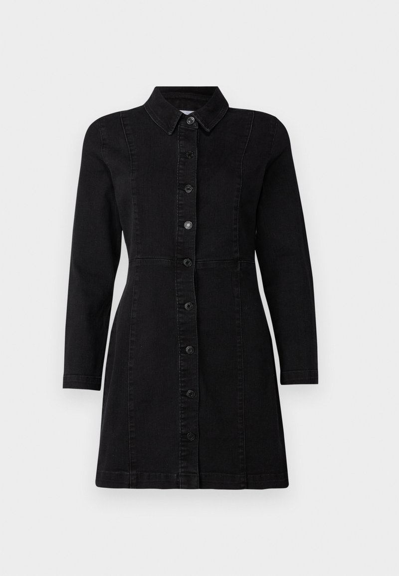 Vero Moda Petite Jeansjurken zwart denim/blackdenim