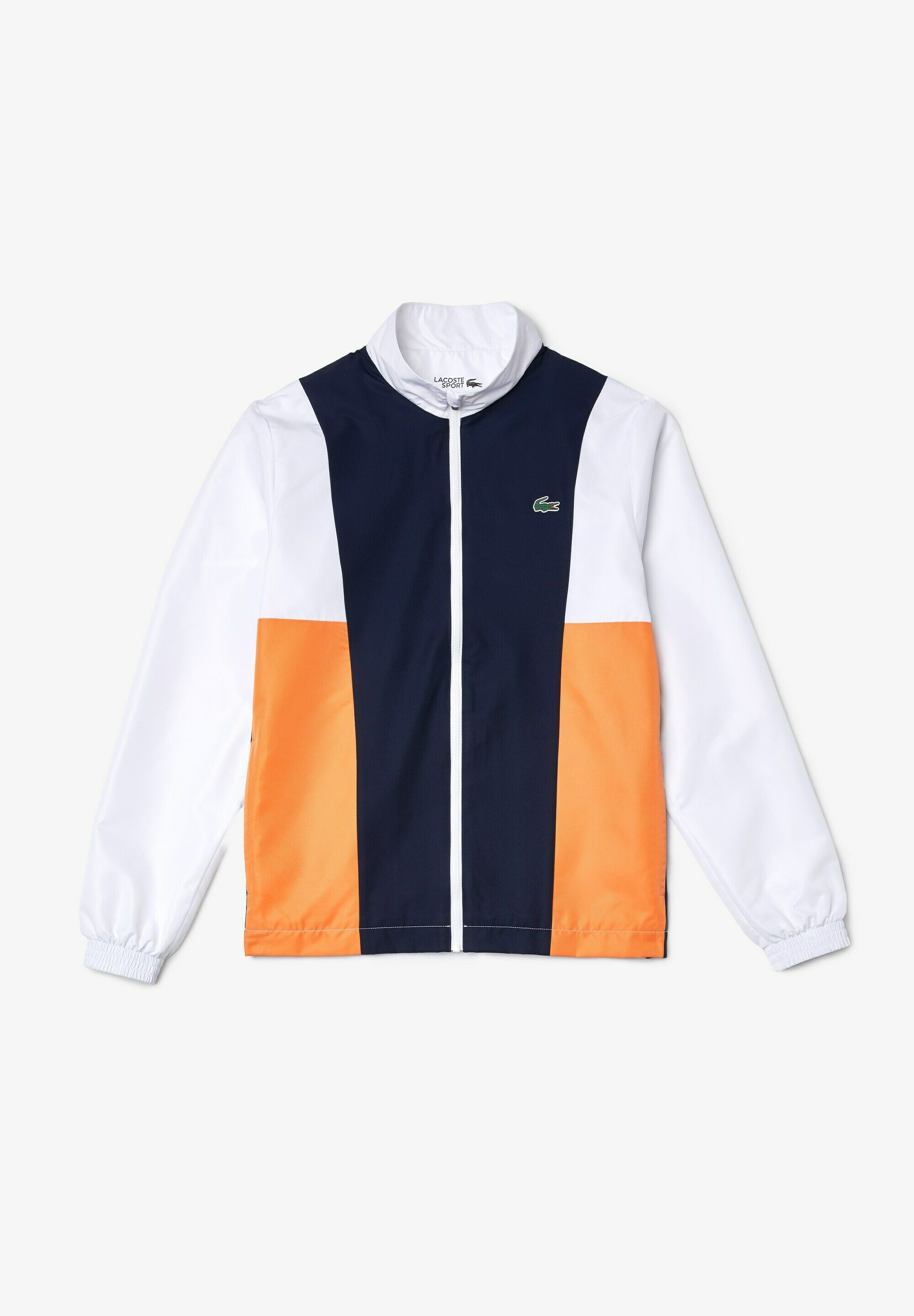 Lacoste Sport TRACKSUIT - Chándal - blanc bleu marine orange orange  bleu/blanco - Zalando.es