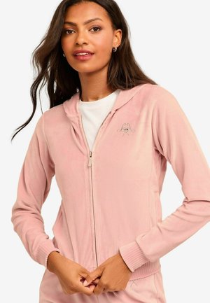 REGULAR FIT HOODIE - Zip-up sweatshirt - pink