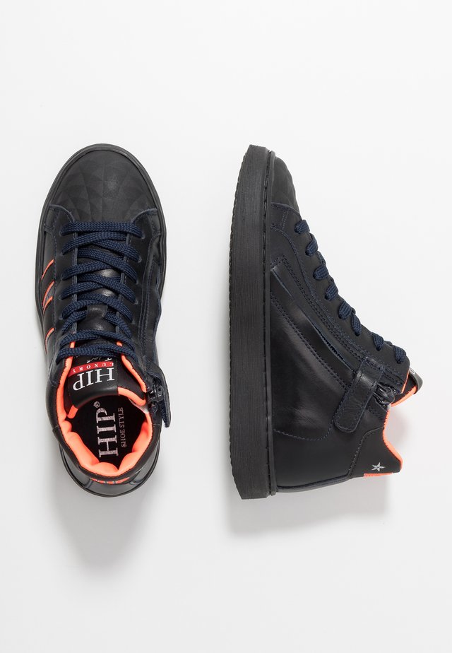 Höga sneakers - dark blue