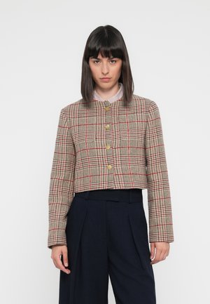 LADY JACKET - Žakete - red/grey