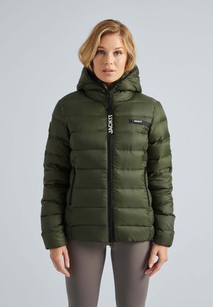 DRY RACER  - Down jacket - olive