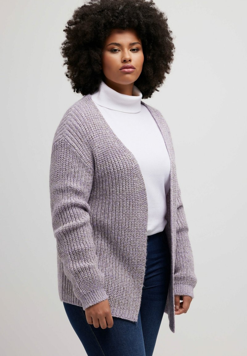 Ulla Popken Cardigan - lilac