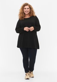 Zizzi IN BLEND - Svetr - black
