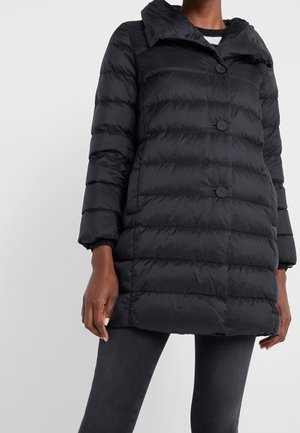 Daunenmantel - black