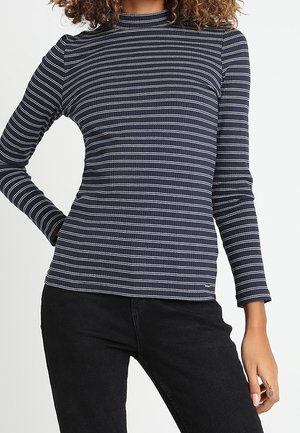 Langærmet T-shirt - dark blue