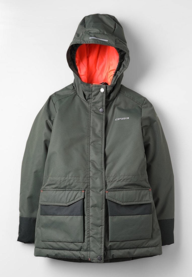 Icepeak RORY - Regnjacka - antique green