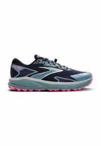 Brooks DIVIDE 5 - Bėgimo bateliai, skirti nelygiam paviršiui - peacoat black pink