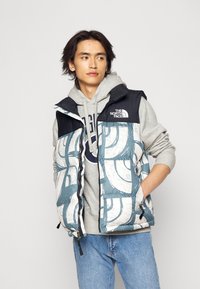 Champion Rochester HOODED - Felpa - mottled grey